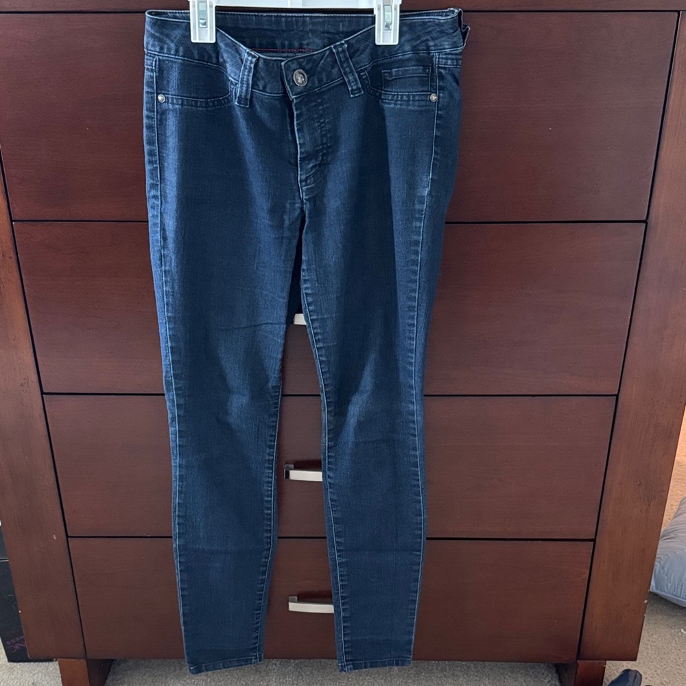 Elle Women’s Dark Blue Slim Stretch Ankle Jeans